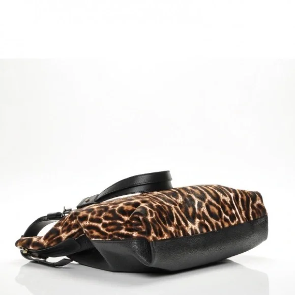 Lanvin Leopard Print Shoulder Bag - Picture 10 of 11
